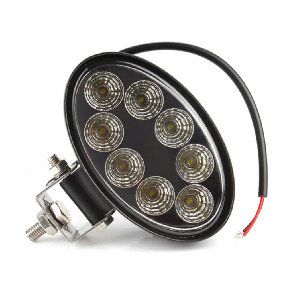 Oval FÜHRTE Arbeit Lampe Nebel Licht 5 zoll 60W Für Lkw OffRoad Traktor Flut Scheinwerfer 9-32V nacht Fahren Lichter Arbeit Licht Off Road – Detail 6