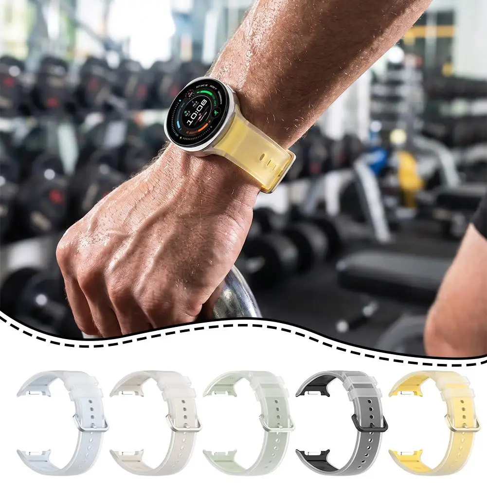 Silicone Band Sport Strap Watchband For Samsung Galaxy Watch 9 8 44mm 40mm For Galaxy Watch8 Classic 46mm Bracelet Belt view 3