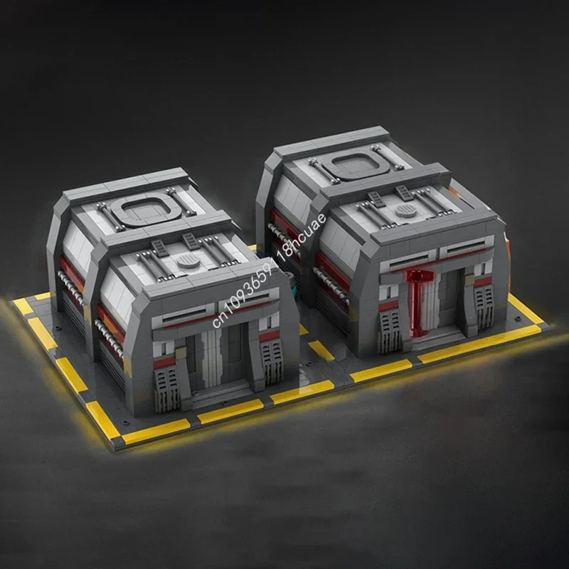 

826PCS DIY Star Batter Clone Base Barracks MOC Building Blocks Educational Construction Kit Holiday Birthday Present