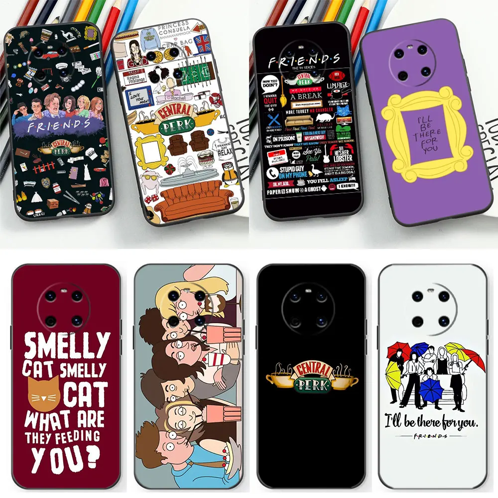 Central Perk Friends TV Show Phone Case For Huawei NOVA Y90 Y70 Y61 10SE 10 9 9SE 8 8SE 8I 7 7I 5 5I 4 3 3I 2 PRO PLSU 5G Cover