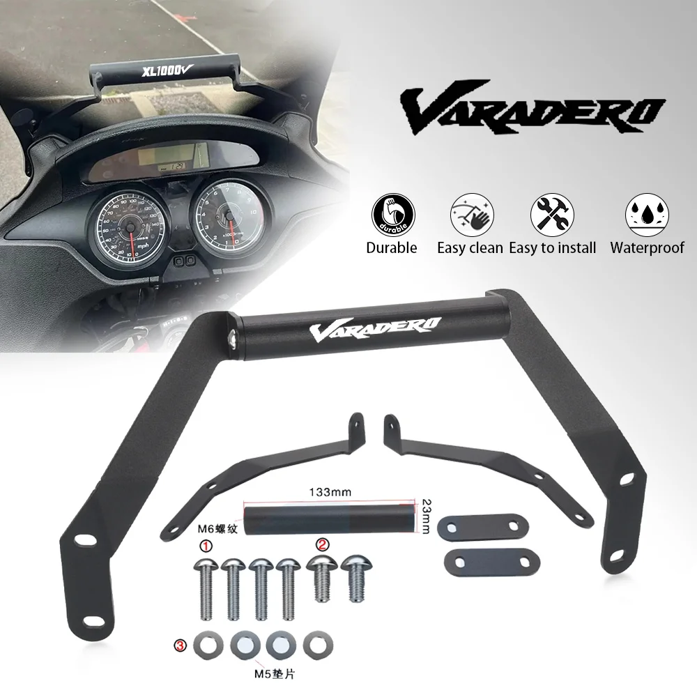 

2003 2004 2005 2006 2007 2009 2010 2011 Varadero XL1000V XL 1000 V Motorcycles GPS Navigation Bracket Mounting Bracket For HONDA