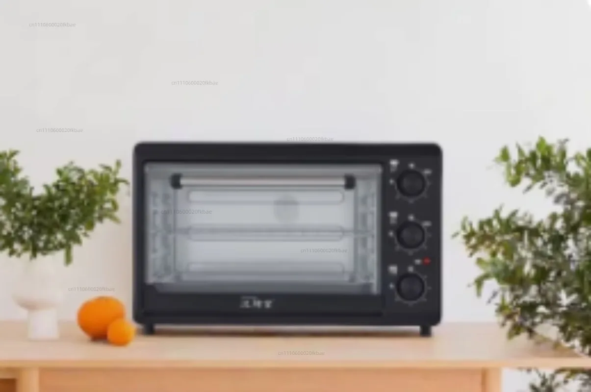 Electric Oven 48L Large Capacity Multifunctional Visual Baking Home Intelligent Cake Machine Breakfast Machine
