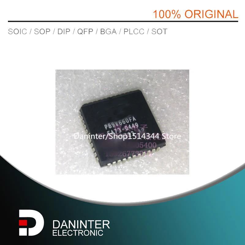 P89V660 P89V660FA PLCC44