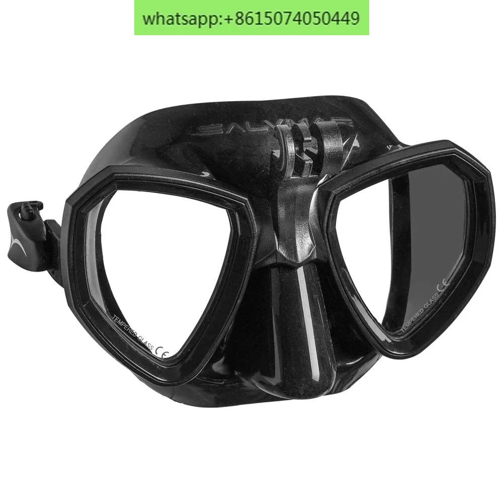 

Salvimar fishing and hunting diving low volume mask sports camera holder mask