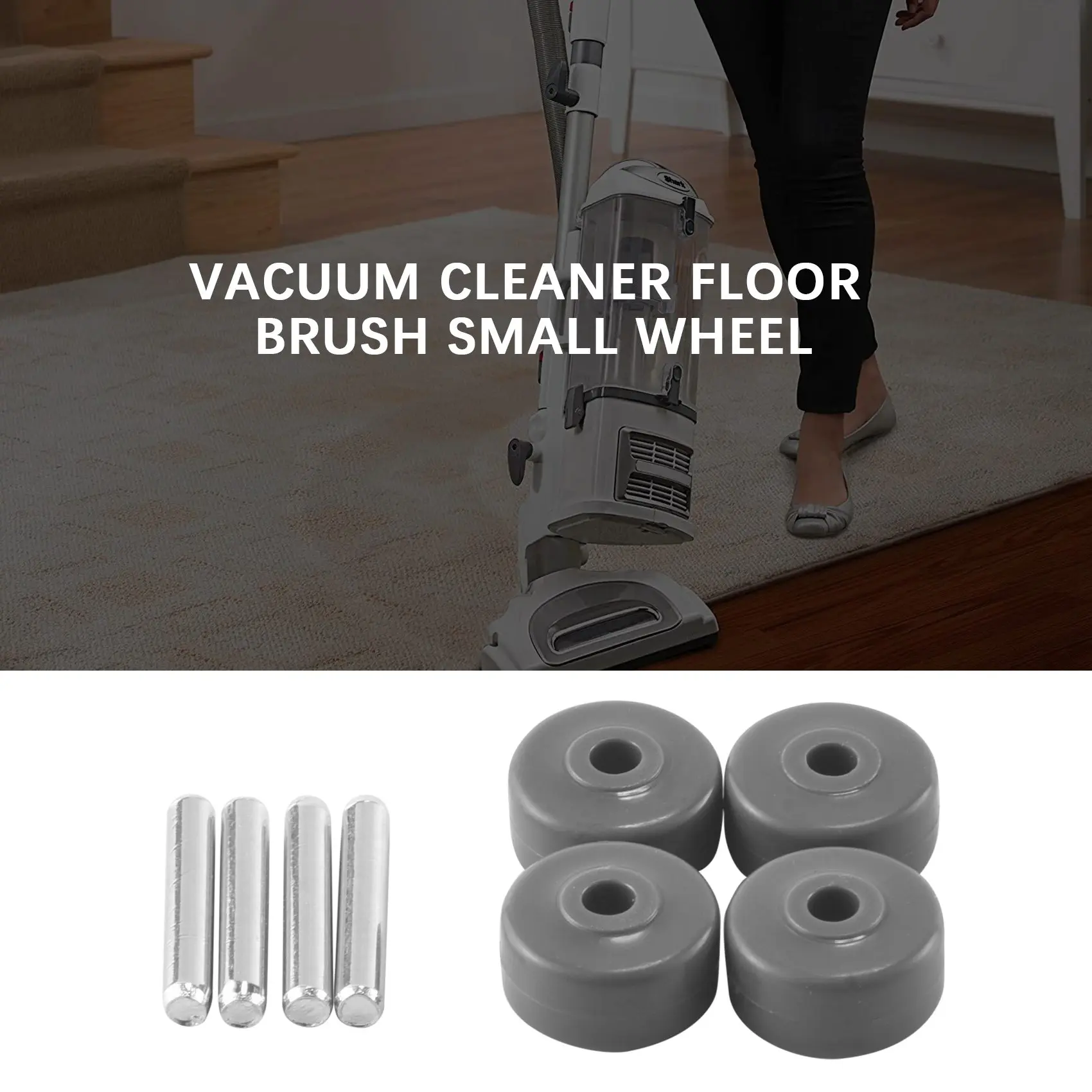 EQAZ-2Set 交換用前輪 Shark 掃除機 NV350、NV351、NV352、NV355、NV356E、NV500、NV501、NV502 など用