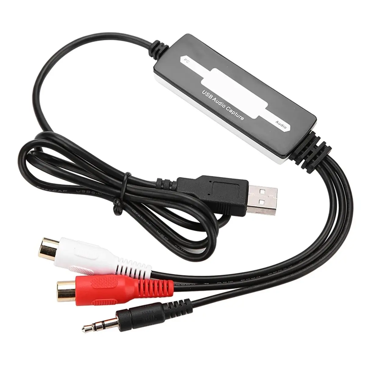 

(A15I) USB-устройство для захвата аудио, конвертер кассет в CD/MP3, WMA, WAVE рекордер, редактор аудио в цифровой формат