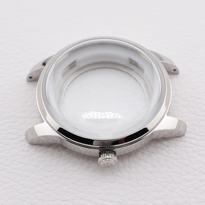 40 مللي متر NH35 مع فقاعة الزجاج ل كوكتيل الوقت Presage Seiko Mod NH34 NH38 حركة ساعات آلية استبدال أجزاء