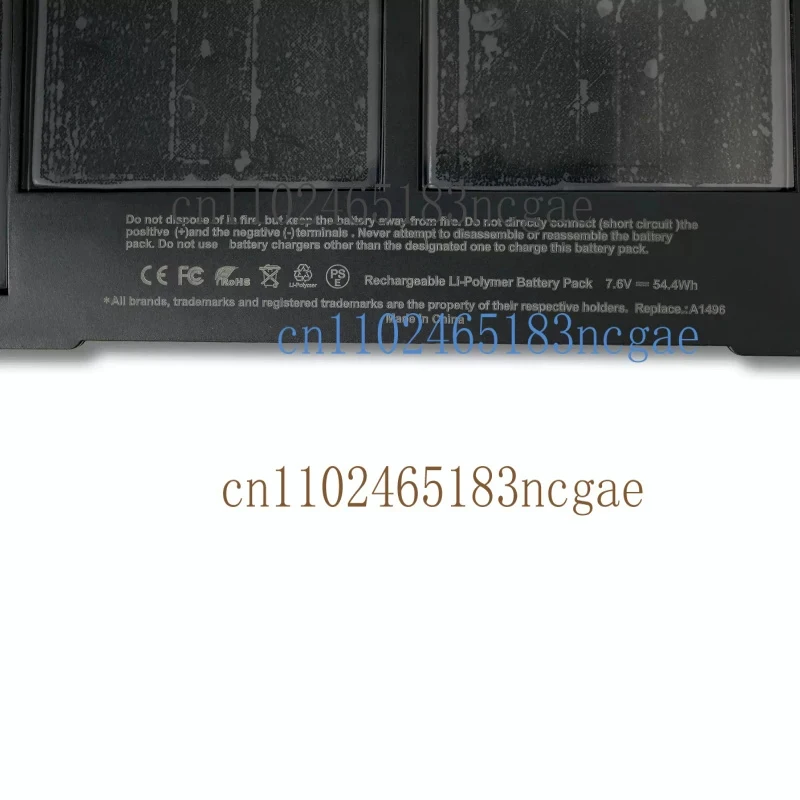 Safe Stable  For Apple MacBook Air 13 Inch Replacement Battery A1369 A1466 A1496 A1405 Laptop Power Accessory