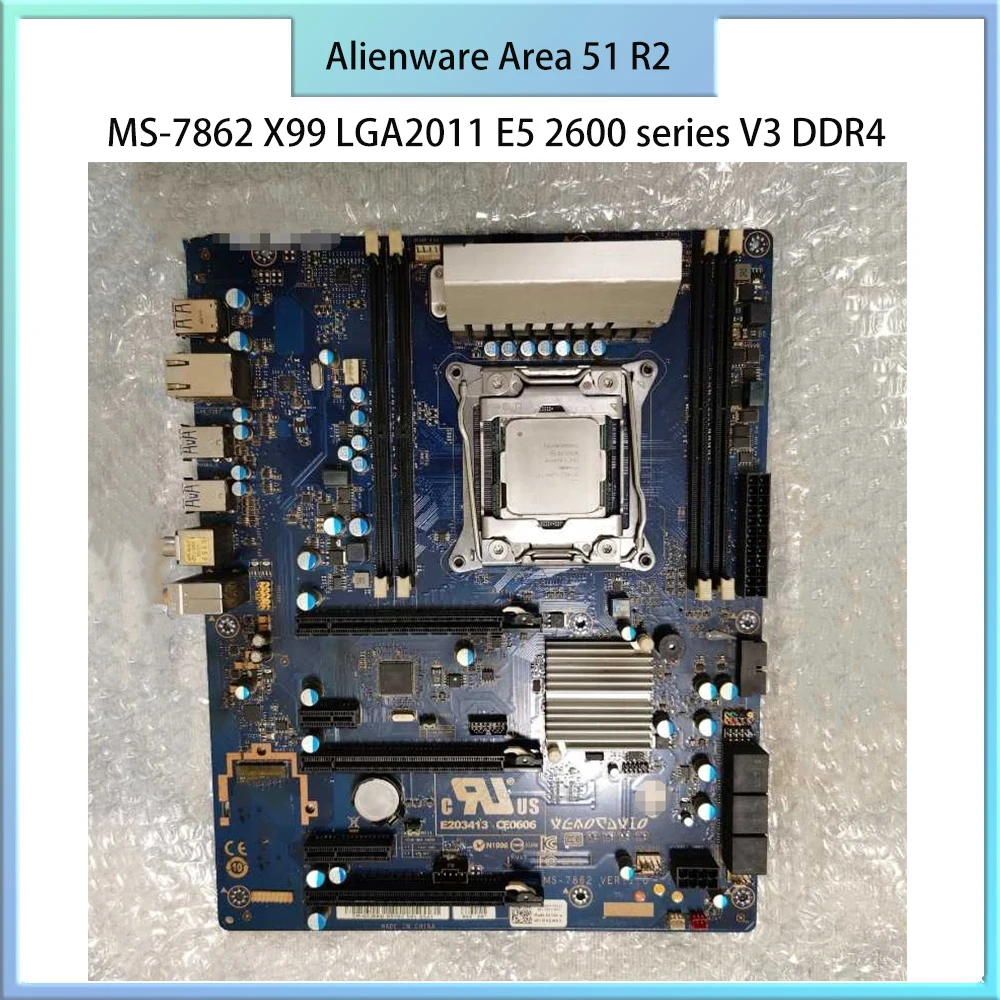 

MS-7862 X99 для DELL Alienware Area 51 R2, материнская плата для настольного ПК LGA2011 E5 2600, серия V3 DDR4