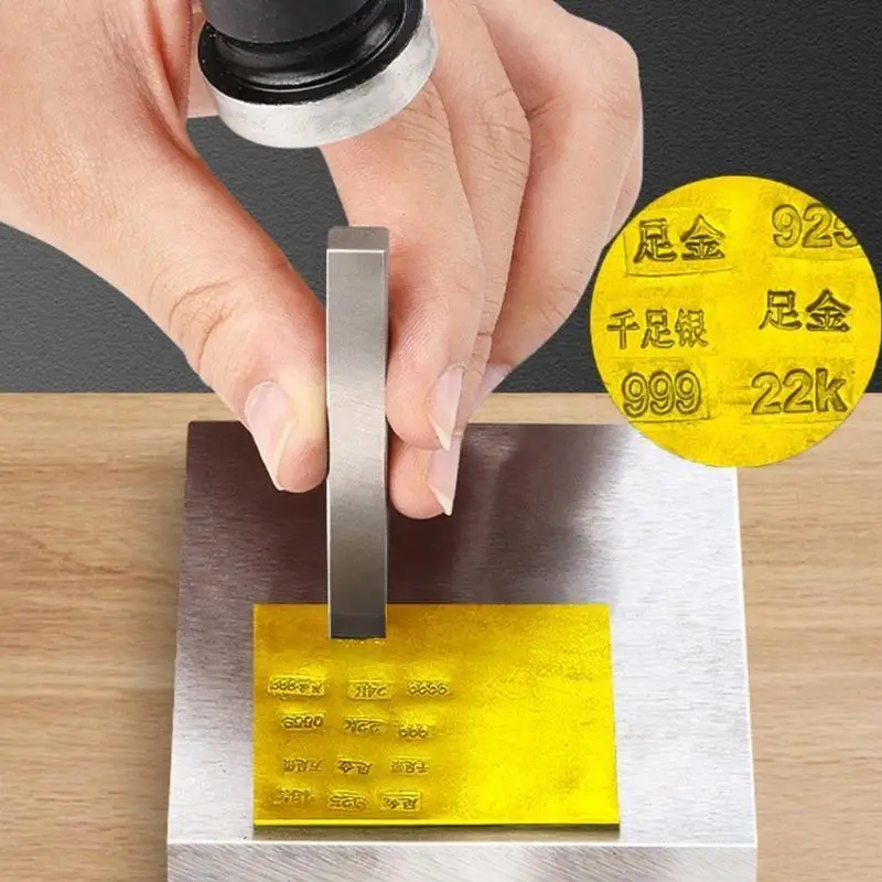 91AF Easy To Use Jewelry Imprinting Tool Practical Stamping Tool For Custom Creations