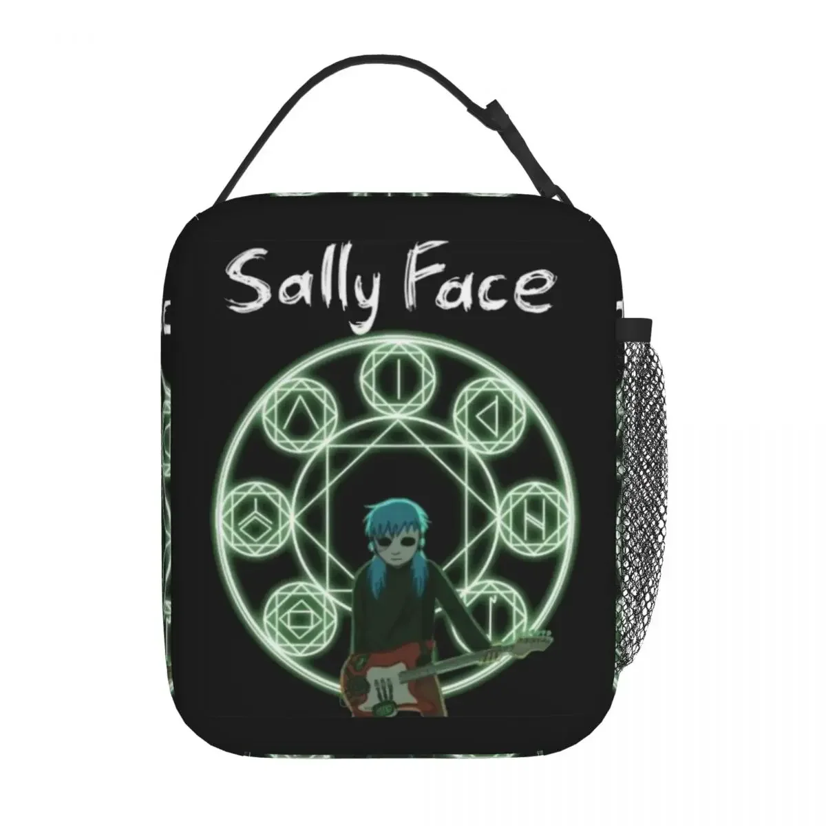 Sally Face Poster Game Lover Thermal Insulated Lunch Bag for School Portable Food Bag Container Thermal Cooler Lunch Boxes