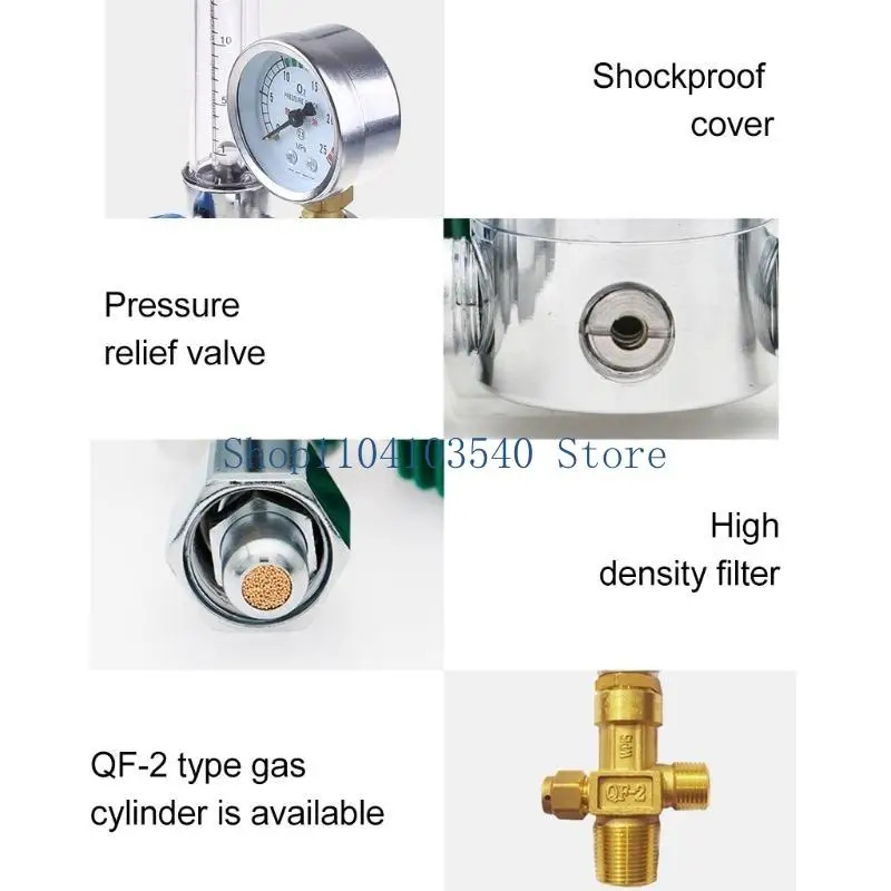 

02DC Oxgen Pressure Reducing for Valve Regulator Meter Inhalator for inhalation