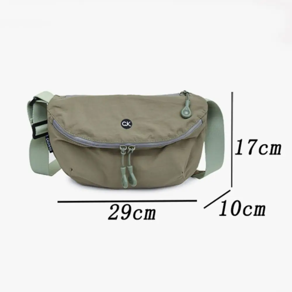 New Large Capacity Women Shoulder Messenger Bag Reusable Lightweight Crossbody Bag Adjustable Strap Simple Versatile Tote Bag