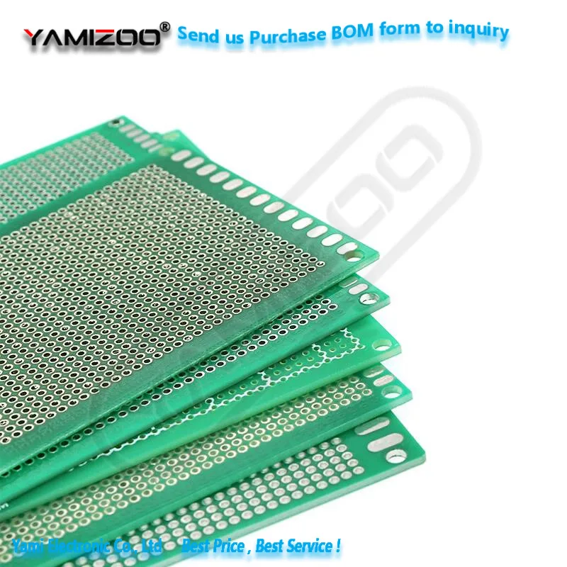 1 Stück einseitige/doppelseitige 2-mm-Leiterplatte, universelles 9x15cm Breadboard, 6x8 Löcher, 20*30cm, verzinnt – Detail 2