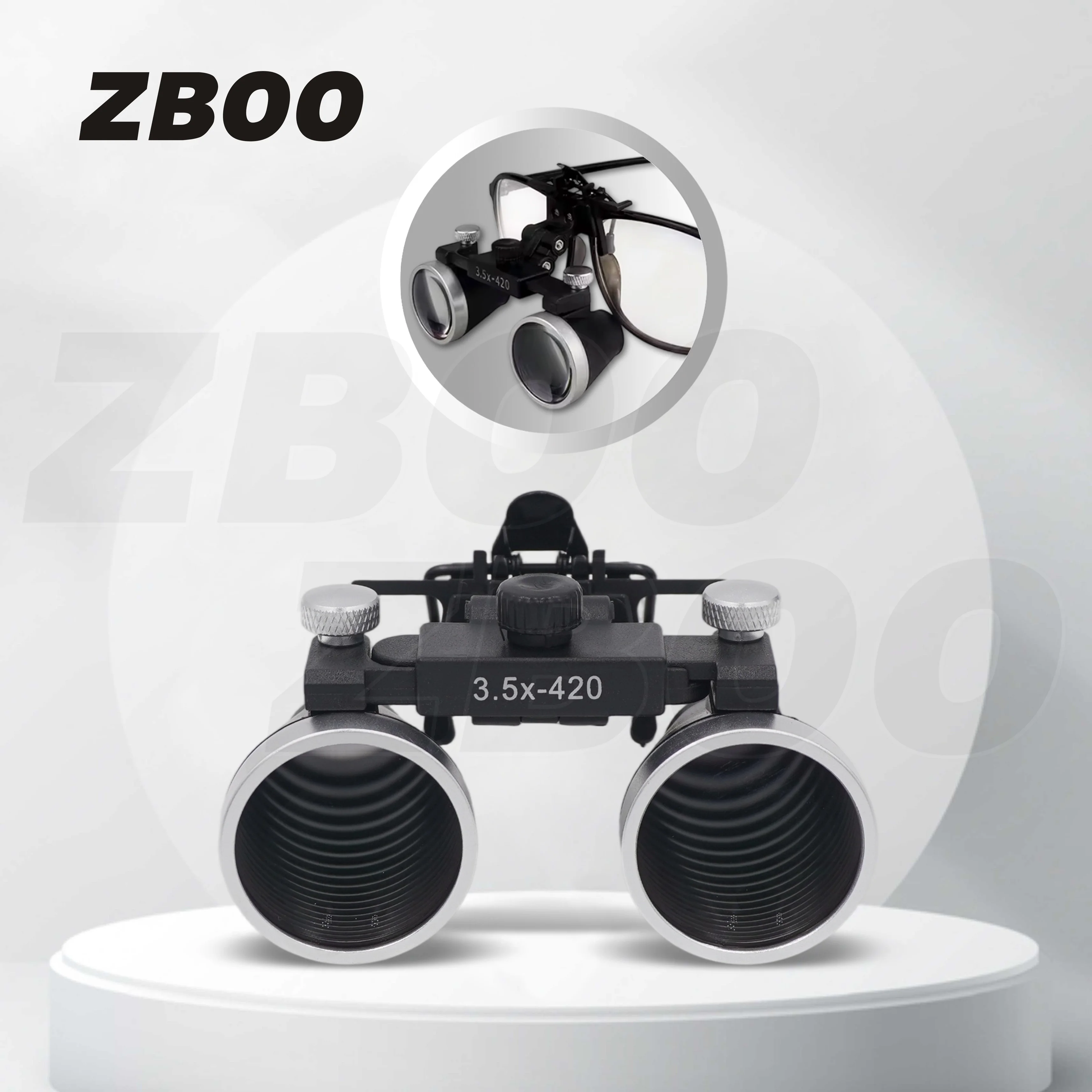 

5W Headlight Belt Clip Type Headlamp with Optical Filter for Dental Loupes Lab Medical Magnifier Magnification Binocular