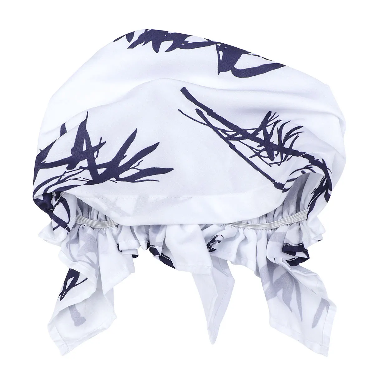 シェフハット ホワイト 竹製 調節可能な伸縮性 ケータリングキャップ ソフトで快適 男性用 女性用 日常着用 調理ユニフォーム