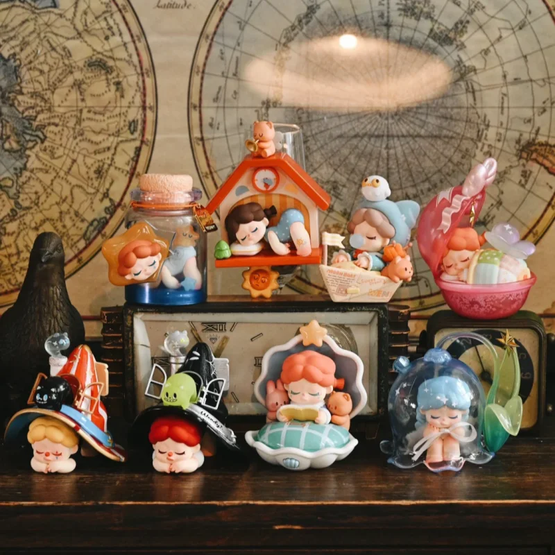 

DODOSUGAR Wendy Fourth Generation Moon Following Series Cute Collectible Figurines Trendy Blind Box Toys Vinyl Face Blind Box