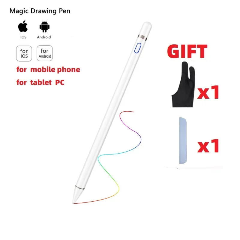 

YP Universal Stylus Pen Capacitive Touch Screen Pencil Applies to iPad Pro Air 2 3 Mini 4 Huawei Tablet iOS/Android Phone