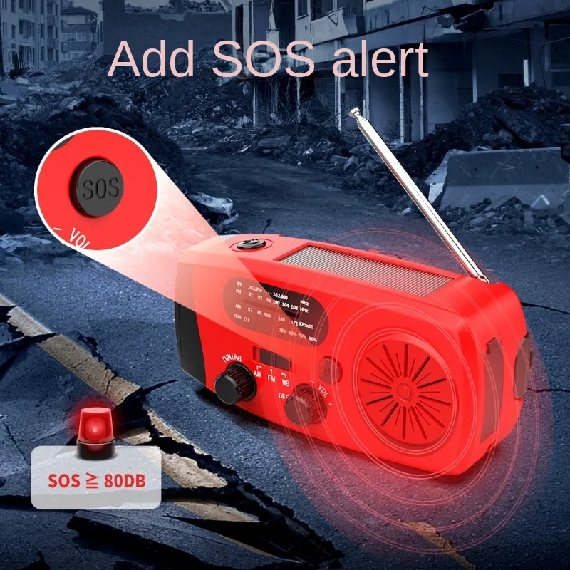 Multifunctional Hand Crank Radio 2