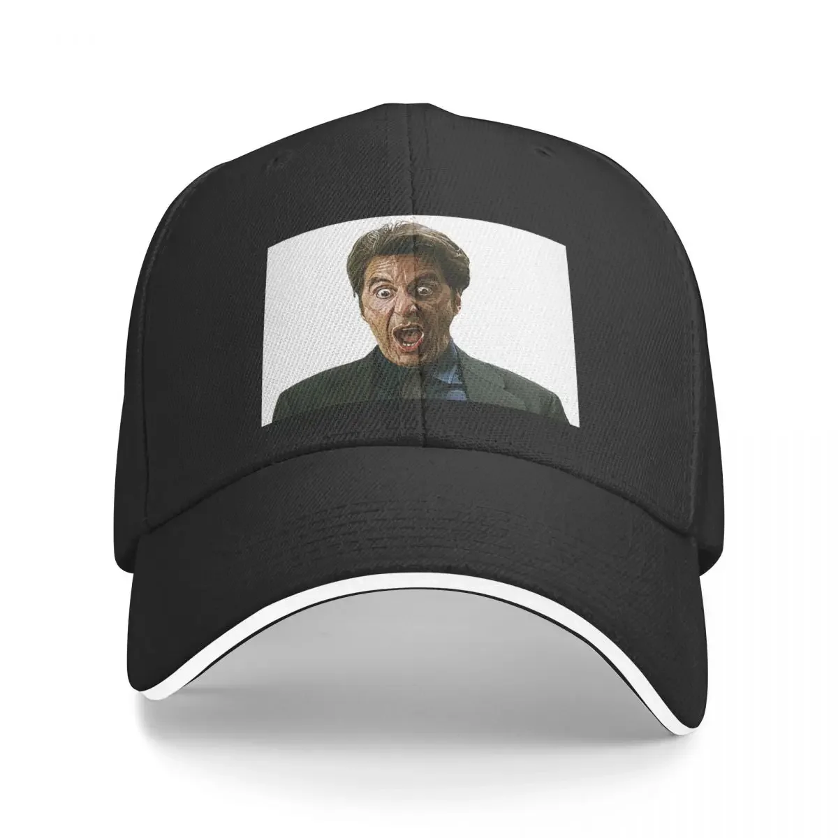 

New Al Pacino illustration HEAT Baseball Cap Sunscreen Dropshipping Rugby Women's Beach Outlet Men's