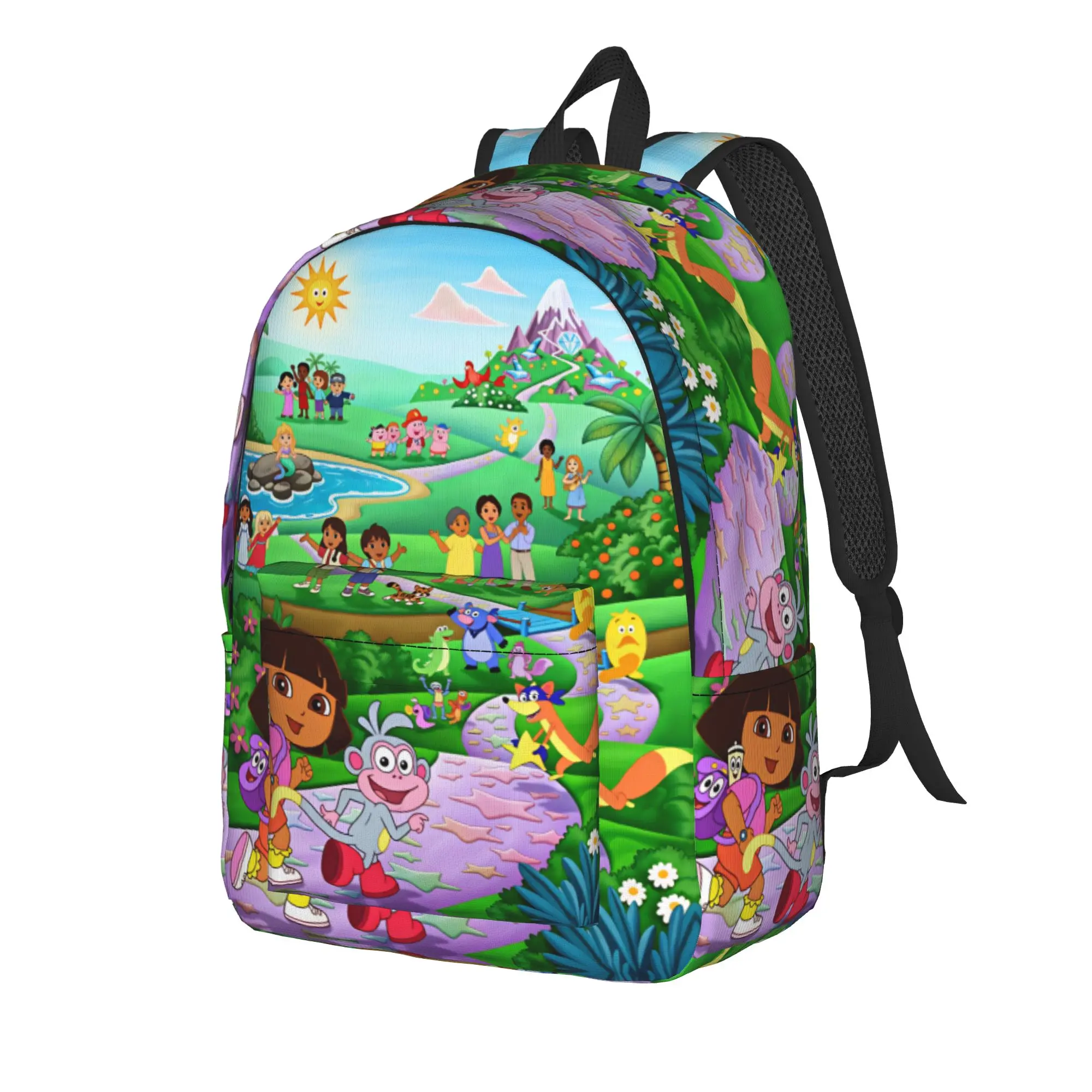 Doras The Explorer Backpack  Leisure Backpacks Boy Travel Durable High School Bags Designer Rucksack