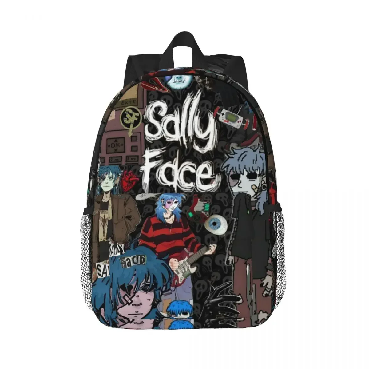 

Рюкзак Sally Face Game Anime SF, Лидер продаж, рюкзак большой емкости для мальчиков и девочек, сумка для книг, сумки на плечо для мужчин и женщин, школьная сумка