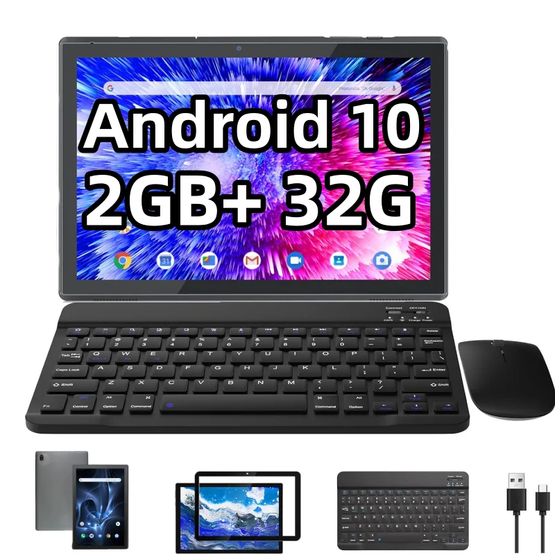 

10,1-дюймовый Android 10 ОЗУ 2 ГБ ПЗУ 32 ГБ GS112 Планшетный ПК MTK8765 Процессор Четырехъядерный процессор 1,3 ГГц Двойная камера WIFI 1280*800 IPS Экран WIFI