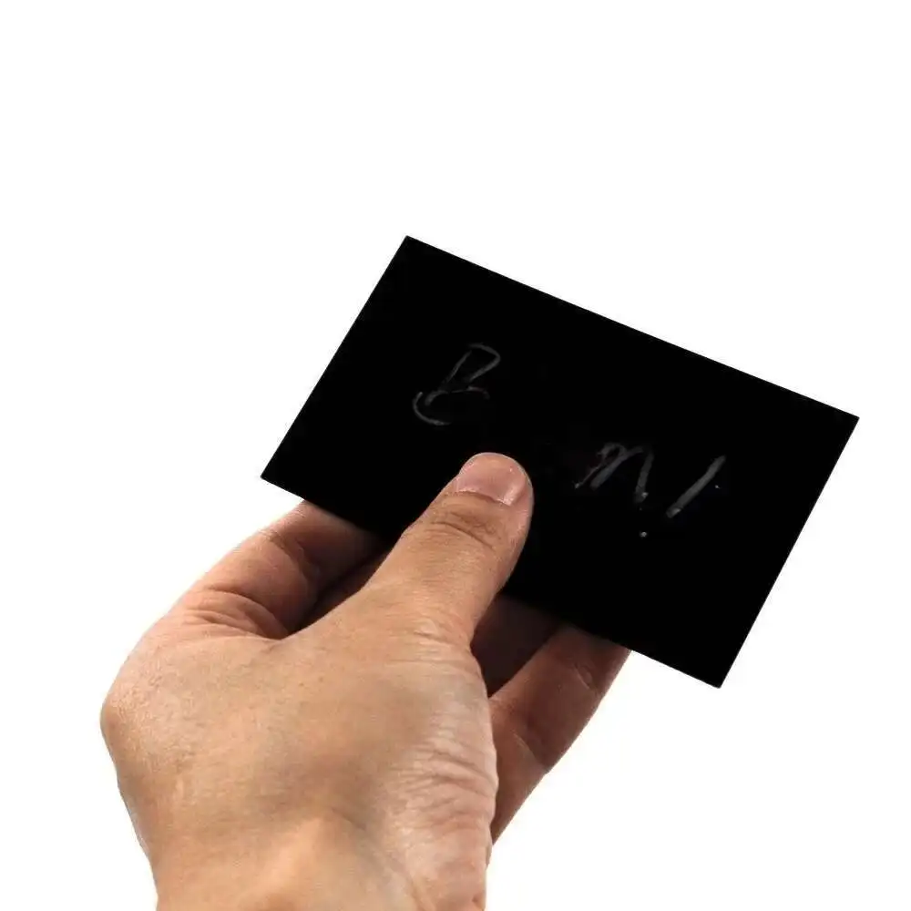 Mini Chalkboard Signs With Clip - Chalk Sign Holder Spear - Easy To Write And Wipe Out view 2