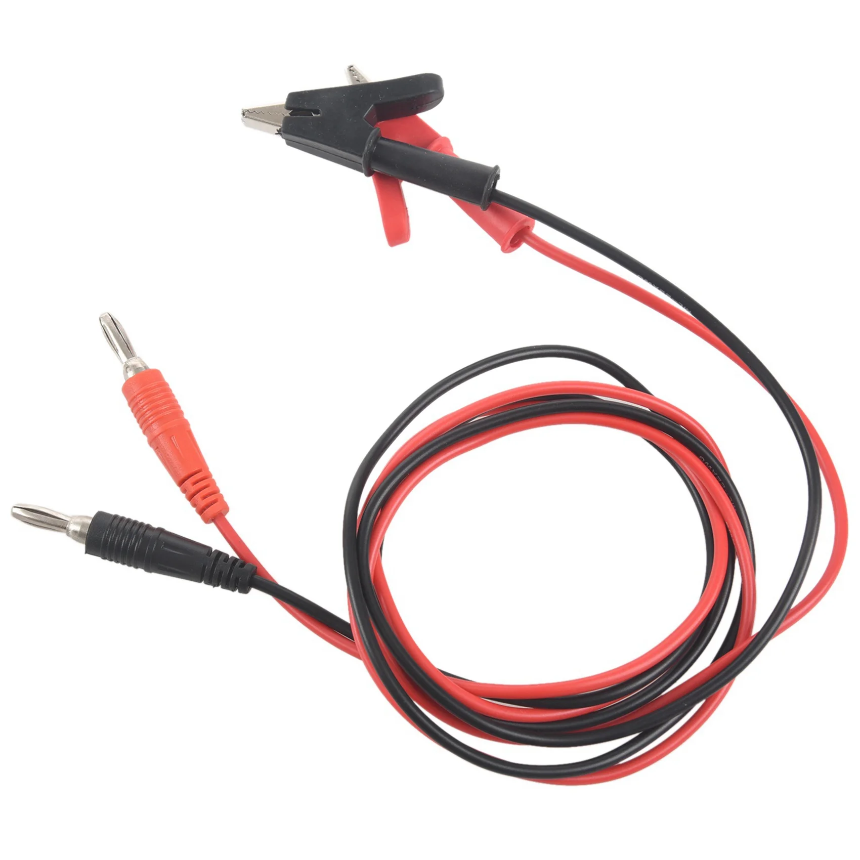 A53Q-1M Long Alligator Clip To Banana Plug Test Cable 2 Pair For Multimeter