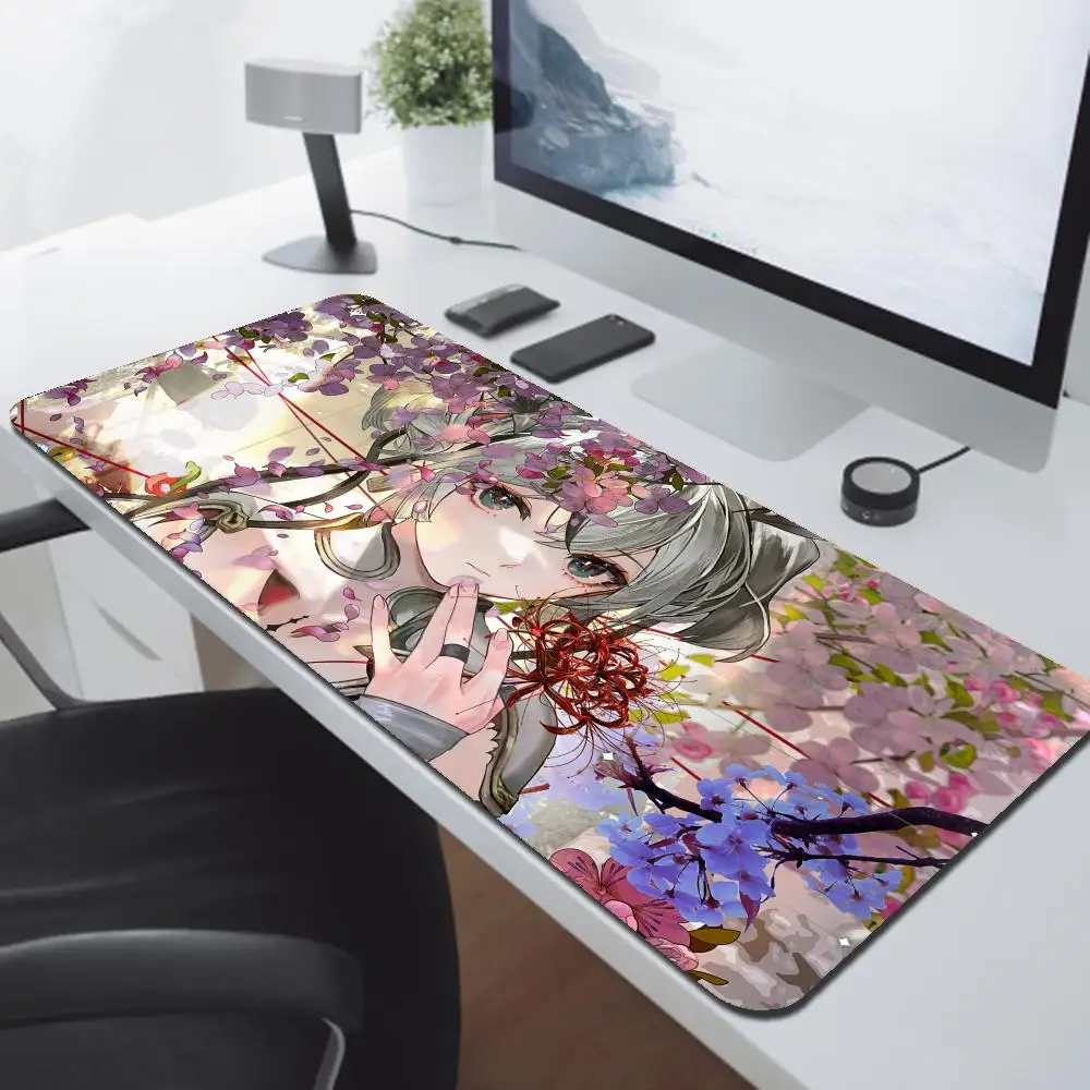 Camellya Wuthering Waves Mouse Pad Anti Slip Keyboard Accessories Decor Mousepad Laptop Office Desk Mat Anime Girl PC Mouse Mats