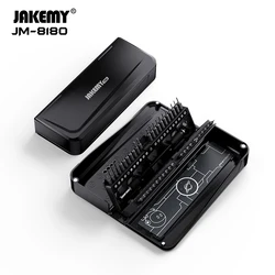 JAKEMY JM-8180 Precision Screwdriver Set Magnetic Slotted Phillips Torx Bits Screw Driver Kit for Phone PC Repair Hand Tools