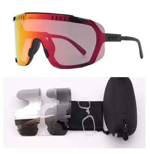

POC windproof myopia riding goggles, mountain bikes and roads, outdoor sports, vision correction, riding equipment.