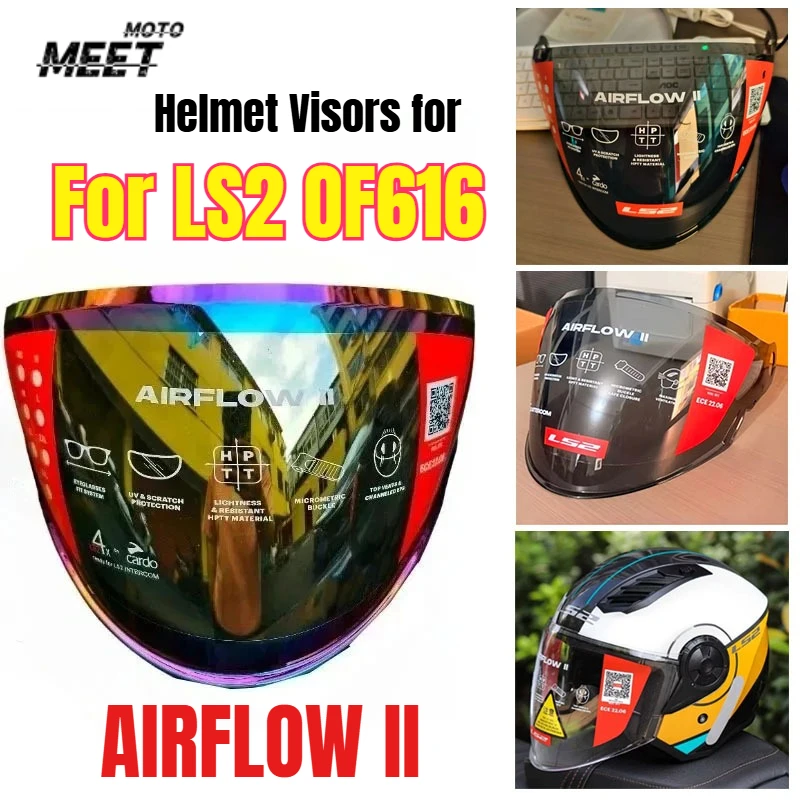 

Горячая новинка: серебристые визоры для шлемов LS2 AIRFLOW II, линзы для шлемов LS2 OF616, цветные линзы для открытых мотошлемов