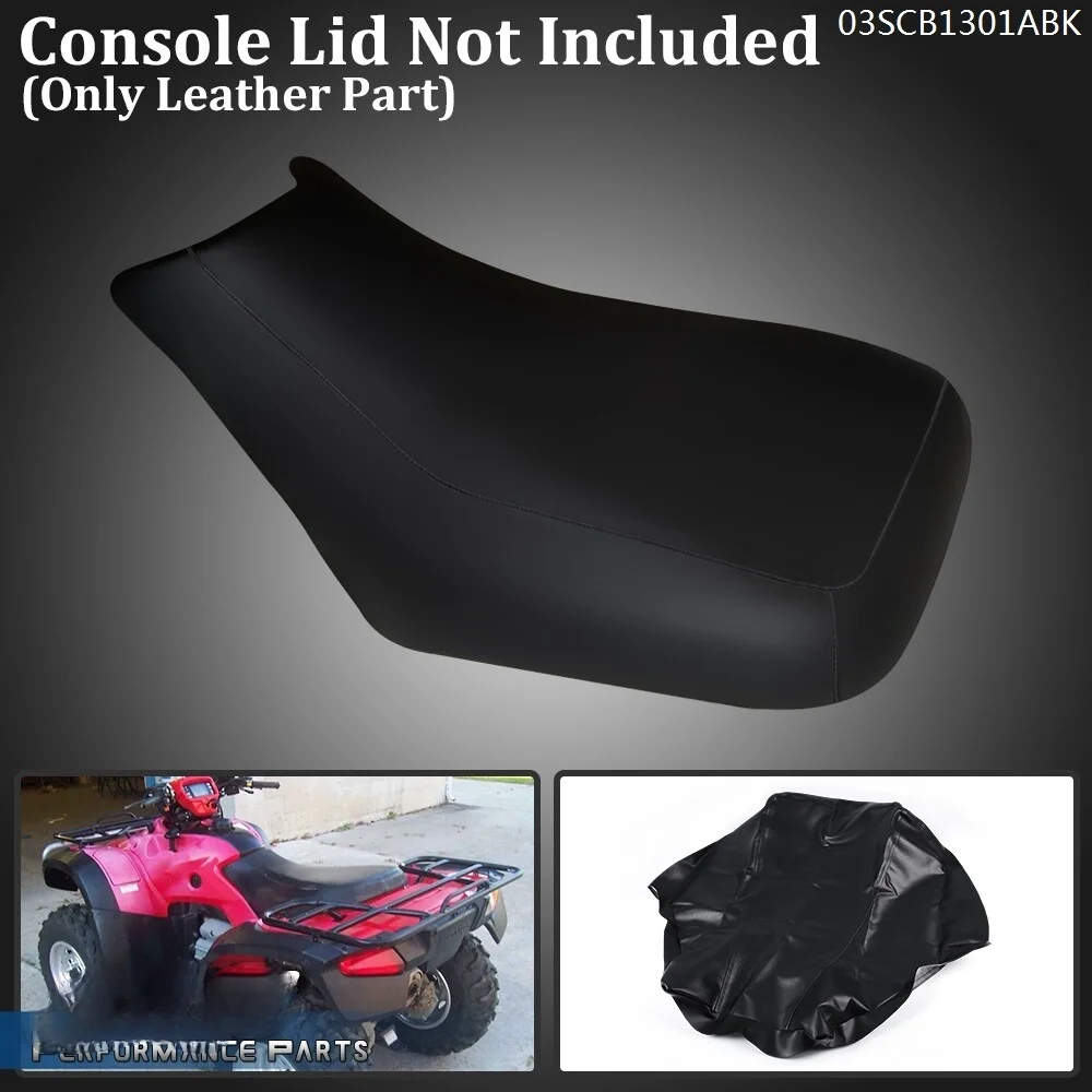 Black Standard Seat Cover Fit Foreman Rubicon 500 Seat Cover For 05-11 Honda Rubicon/Foreman 500 Standard Black Color Seat Cover