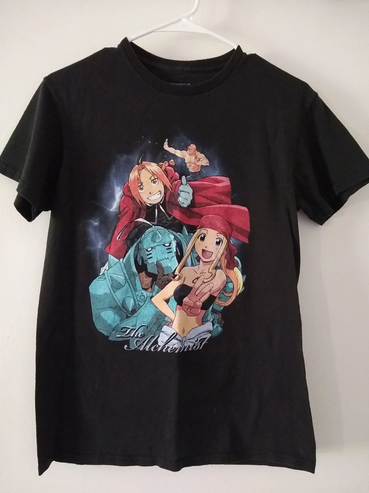 

Стальной алхимик-группа аниме футболка для взрослых забавные футболки Ugus футболка с принтом подарок бойфренду забавные футболки