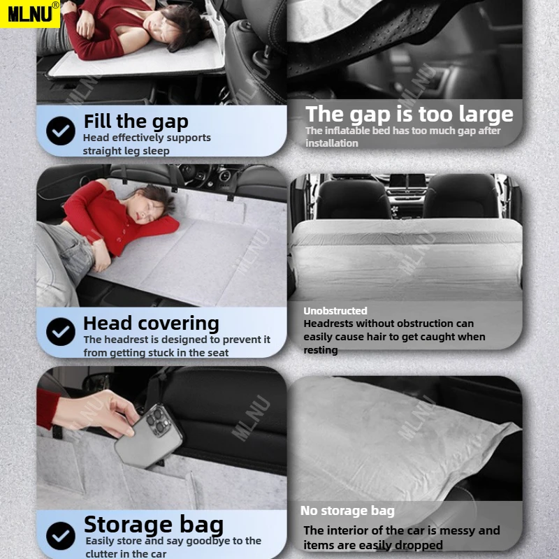 مرتبة سيارة لجيلي EX5/بروتون e.MAS 7 ملحقات 2025/2024 قماش اللباد الممتاز تثبيت الفيلكرو عالي الحاملة 2022-2023