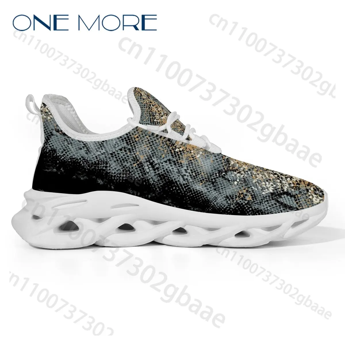 Youth Kids Adult Shoes Snake Pattern Full Coverage Comfortable Boys Girls Sports Shoes Personalized Man Woman Cushion Sneakers