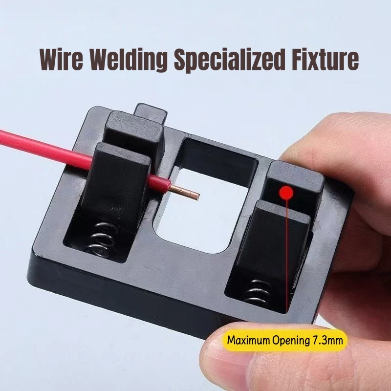 Circuit Welding Fixture – Dual-Clamp Pressing Tool for Soldering Stability, Single-Operator Welding Table Accessory