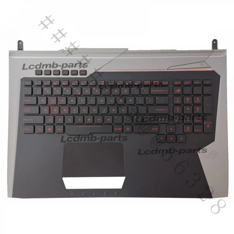 AZ+New US Backlit Palmrest Keyboard Assembly For ASUS ROG G752V G752VL G752VM G752VS G752VT G752VY Gaming Laptop C Shell Replace