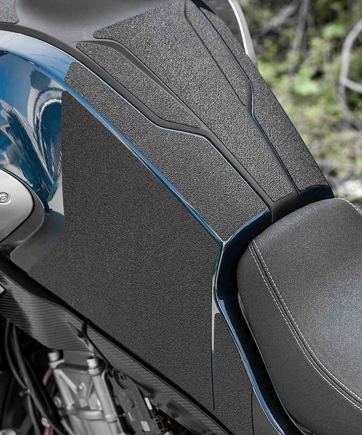 Image of Für cfmoto 800 mt 800 mt Motorrad Anti-Rutsch-Heizöl Tank Pad Seite Knie Griff Aufkleber Aufkleber Schutz Aufkleber Pad