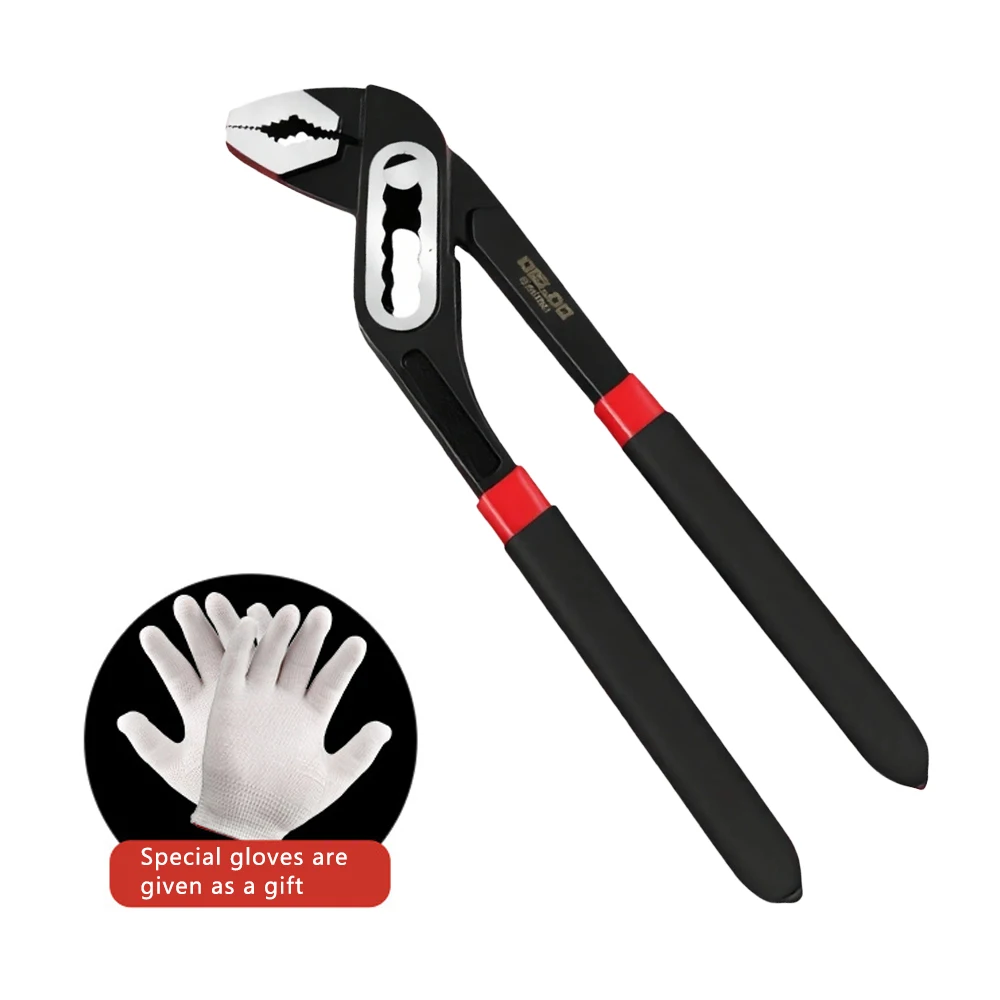 

8-inch Water Pump Pliers Adjustable Wrench Large-opening Bathroom Pipe Pliers Household Plumbing Tools New Repair Tools
