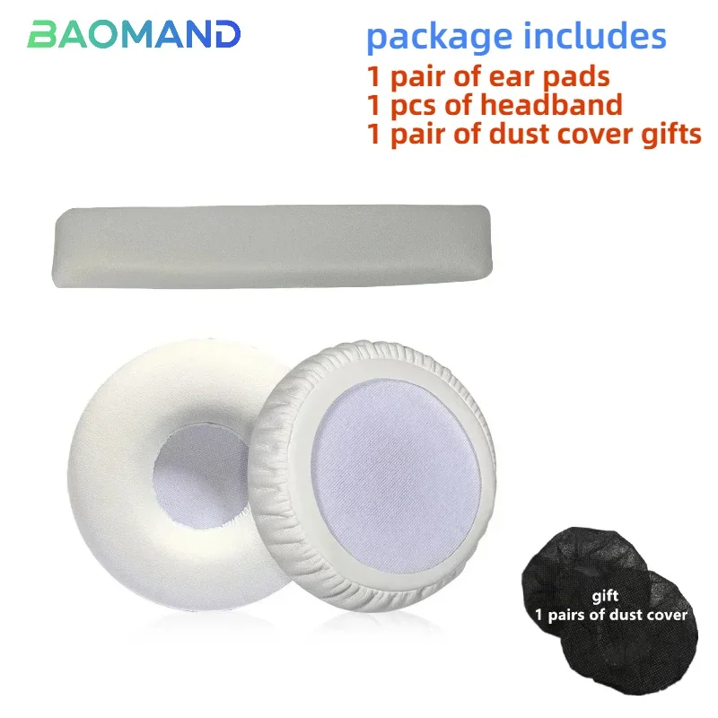 Replacement Ear Pads Earpads Headband for JBL Synchros S400BT S400 BT Headphones Memory Foam Ear Cushion Cover