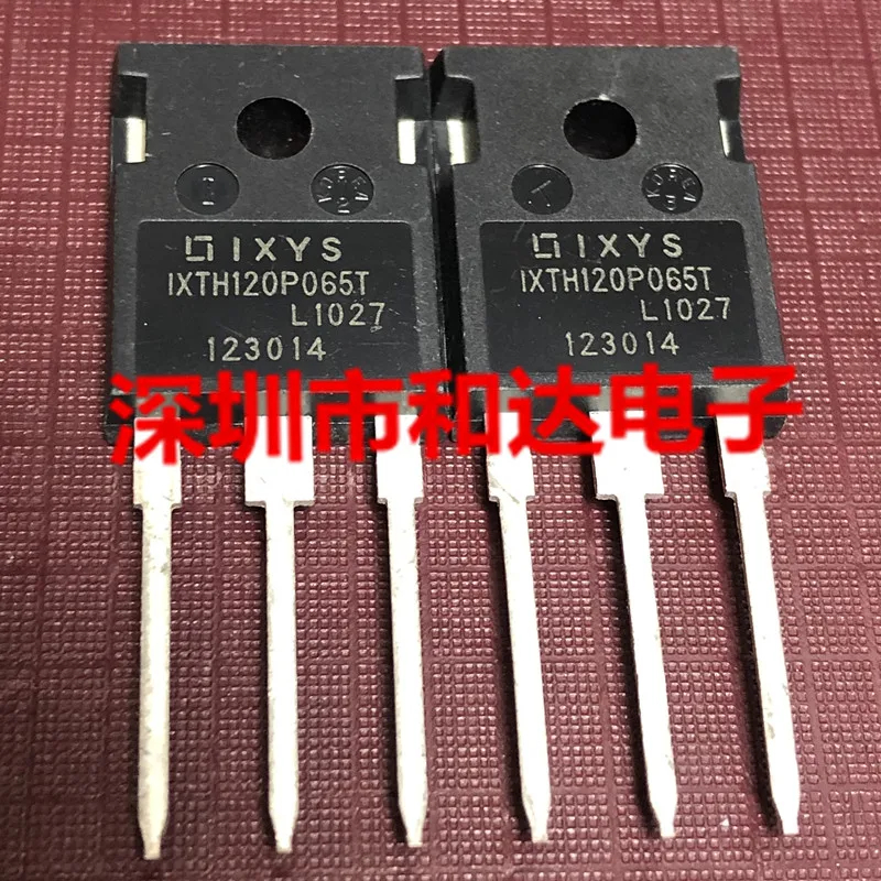 2pcs NEW IXTH120P065T  -65V -120A