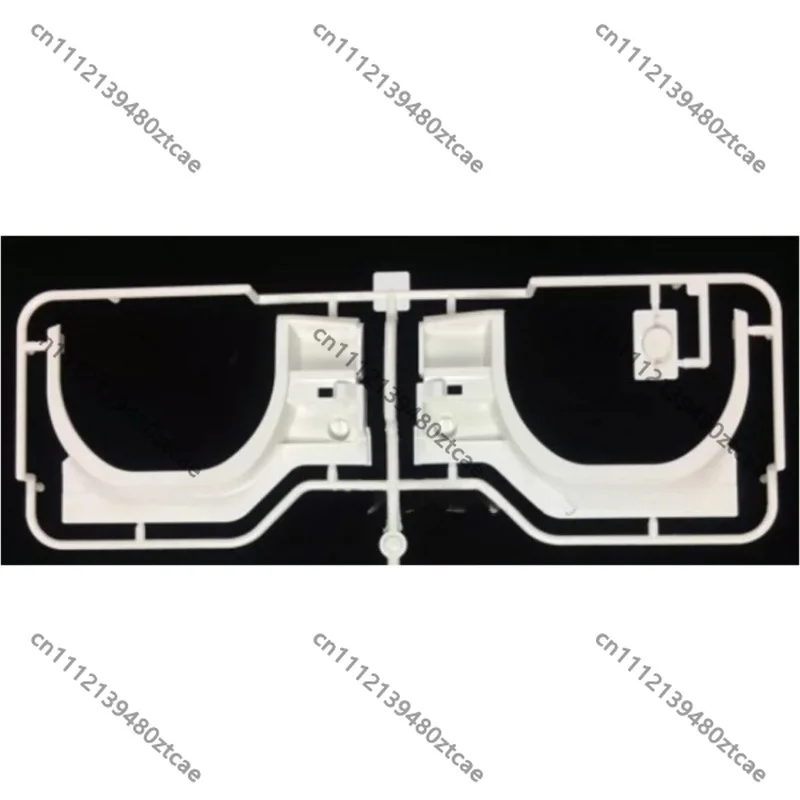 Market Plastic Front‑Wheel Arch Fender K1‑Part, DIY Body‑Shell Replacement Accessory Fit for 1/14 RC Tractor‑Truck
