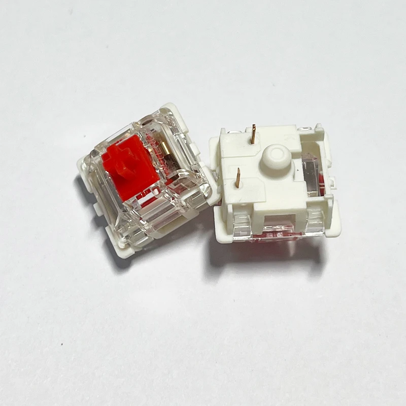 

JYBMAK gateron Mechanical keyboard switch accessories red switch linear feel 45gf 3pin