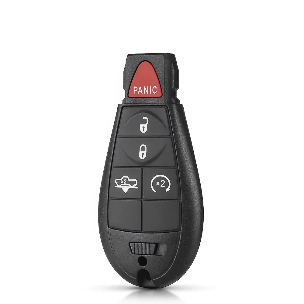 KEYYOU-mando a distancia para coche, llave con Chip ID46 de 433MHz, para Dodge RAM, Jeep, Cherokee, Sport, KL, Chrysler, Town y Country, 2014 +