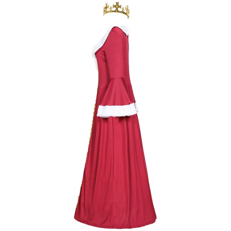 

Roman Court Queen King Costume Halloween XL Size Couple Stag Traditional Chinese Ethnic Stage Clothing Women's Fashion