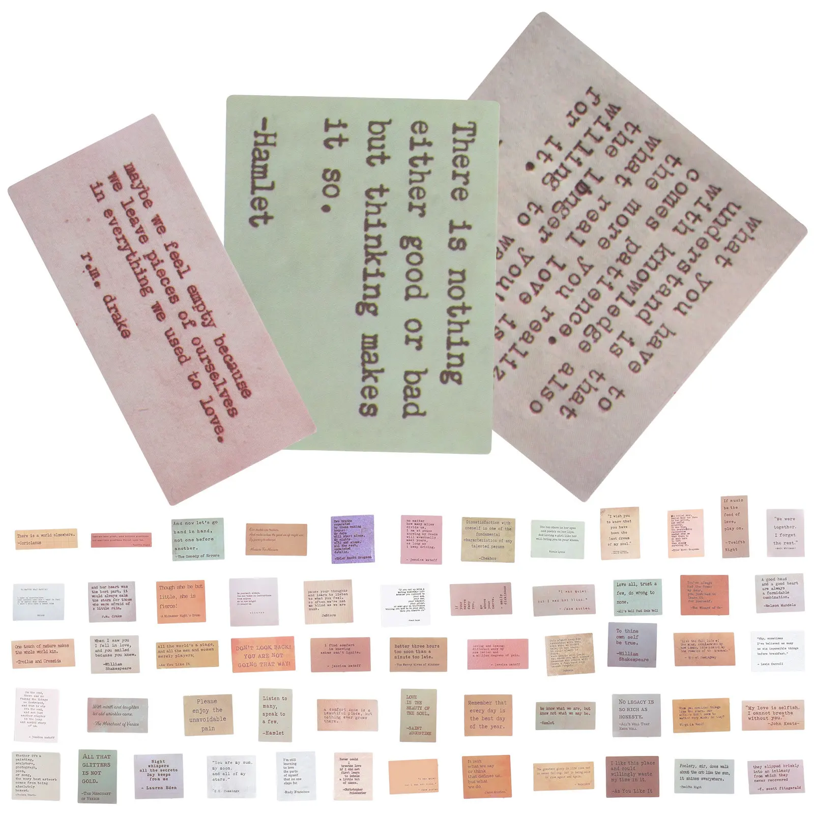

120Pcs Inspirational Stickers Set Self-Adhesive Quote Stickers for Scrapbooking Journaling Planners Greeting Cards Envelopes