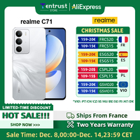 Global Version realme C71 4G Smartphone 6.67-inch 120Hz Eye Comfort Display 6000mAh Battery 50MP AI Camera Octa-Core Chipset