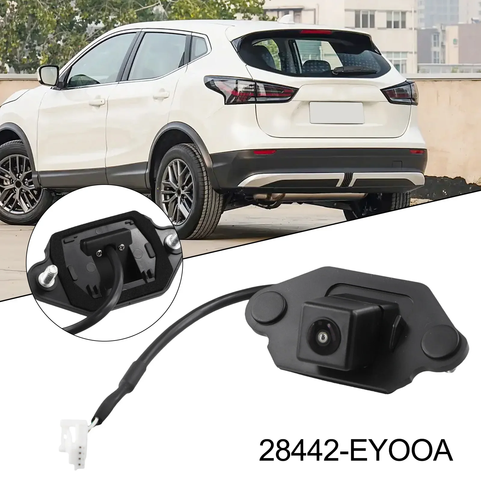 Backup Camera For Nissan Car Reversing Camera Car Reversing Rear View Assistance Quick Installation Wear-resistant